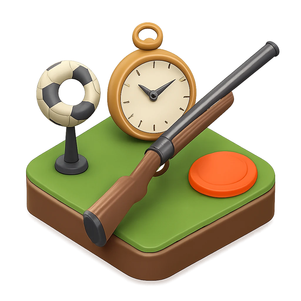 HuntBord sur le terrain